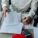 organized desk documents